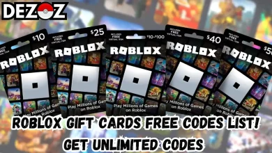 Roblox Gift Cards Free Codes List